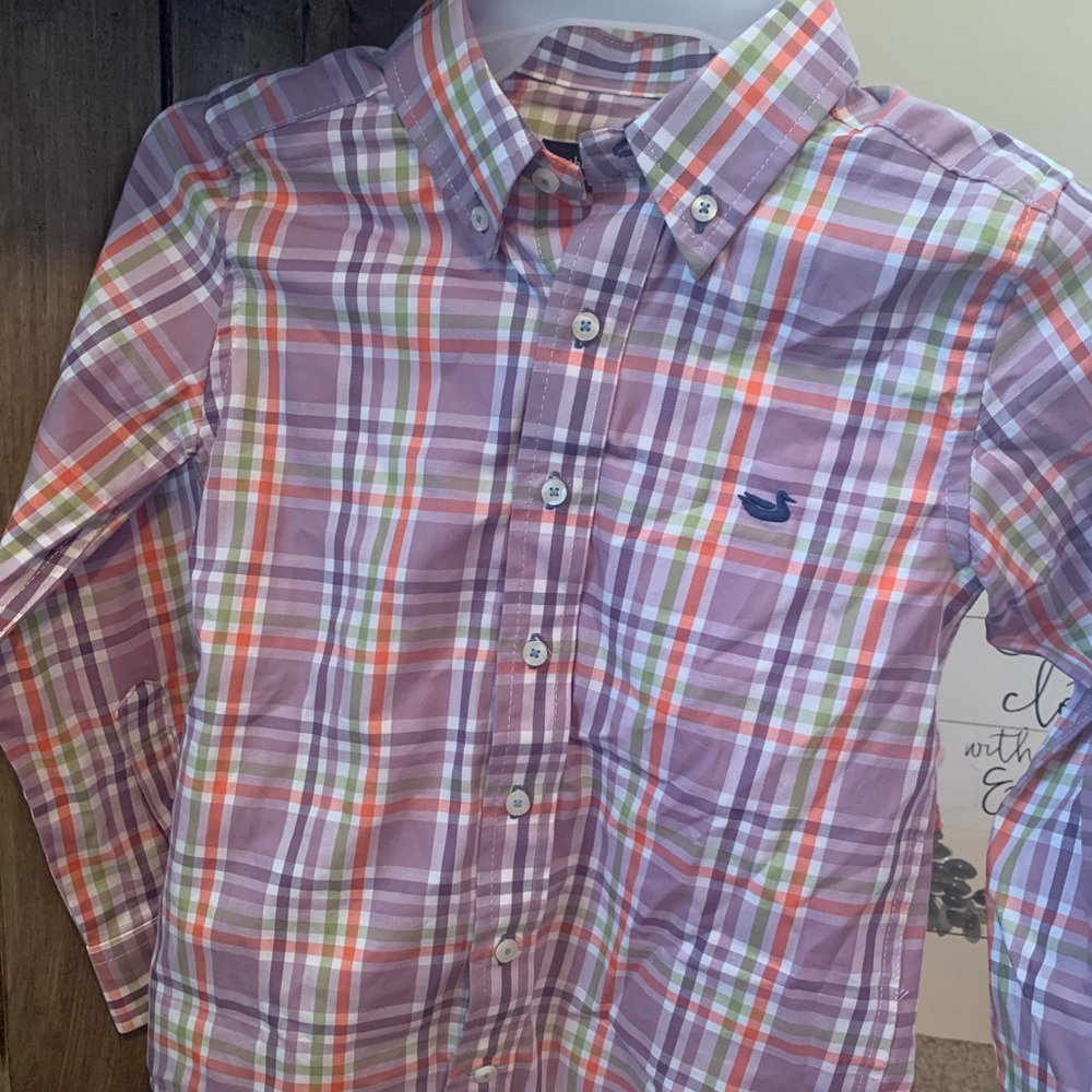 Kids Southern Marsh Button Up